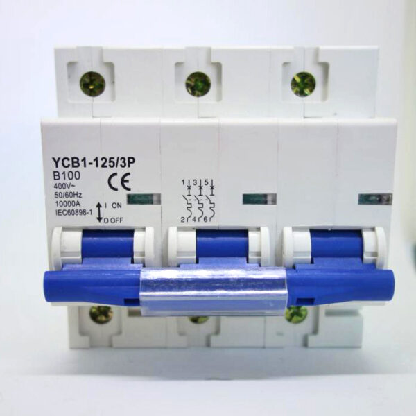 Jistič MST - 3 polový/10kA/ charakteristika "B"/ 400V/AC 100A