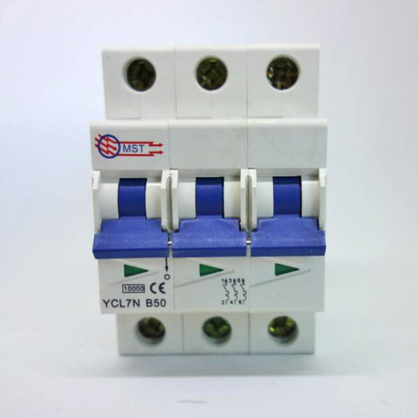 Jistič MST-3polový/B 400V/AC-50A